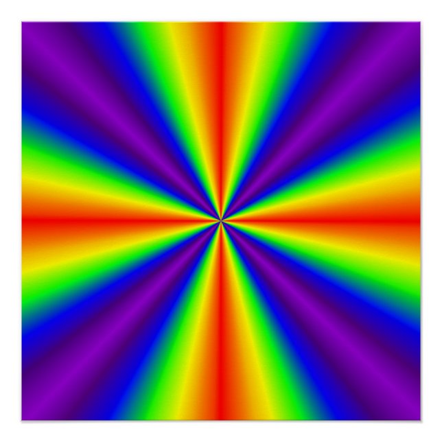 Rainbow Cross Poster (Front)