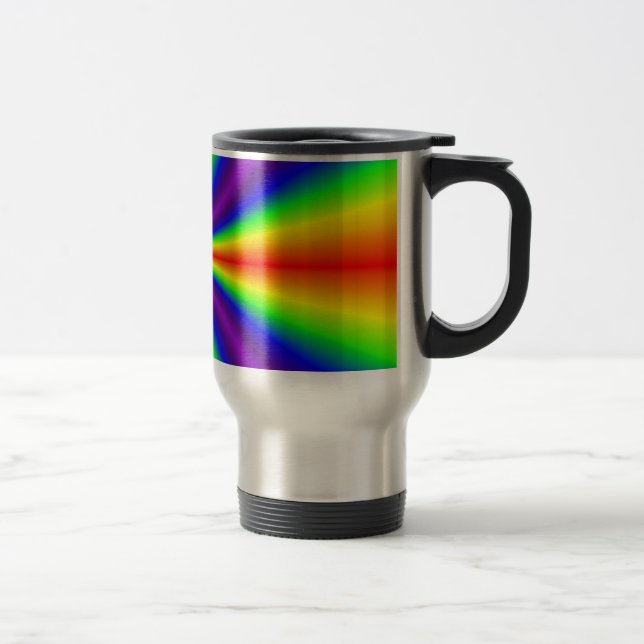 Rainbow Cross Travel Mug (Right)