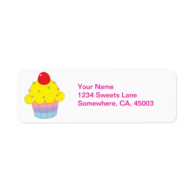Rainbow Cupcake (Front)