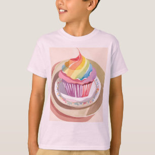 Rainbow cupcake T-Shirt