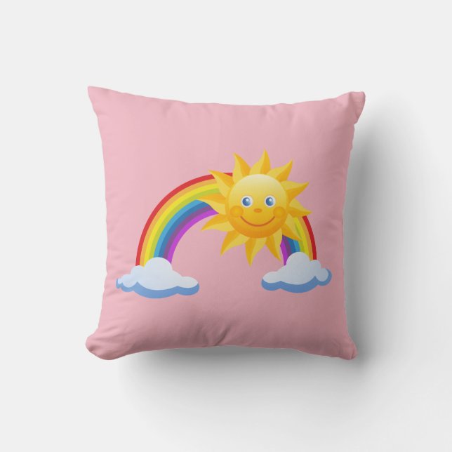 Rainbow Cushion (Front)