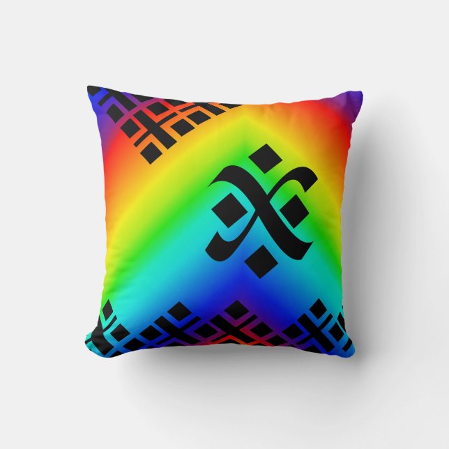 Rainbow Cushion (Front)
