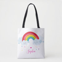 RAINBOW cute clouds pretty bright colours name