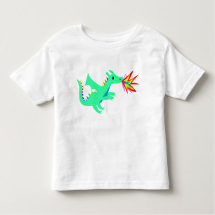 Rainbow cute dragon shirt for kids