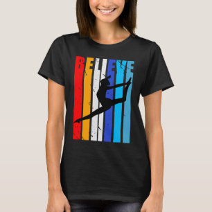 Rainbow Dance Birthday Believe Colourful Kids T-Shirt