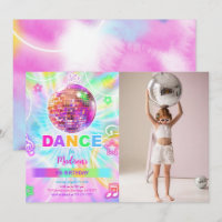 Rainbow Dance Disco Party Neon Glow Photo