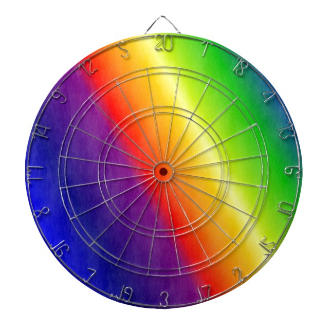 Rainbow Dartboard (Front)