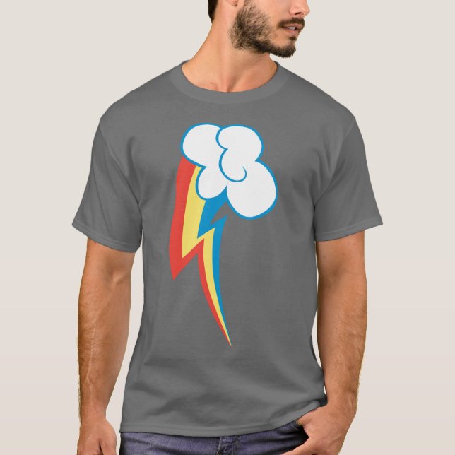 Rainbow Dash Cutie Mark friend T-Shirt (Front)