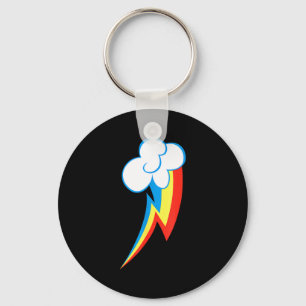 Rainbow Dash Cuties Mark Key Ring