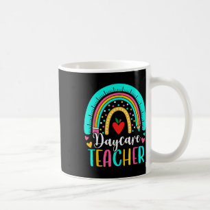 Rainbow Daycare Teacher Squad Crew 1st Day Of Scho Coffee Mug