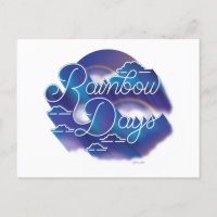 Rainbow Days / Postcard
