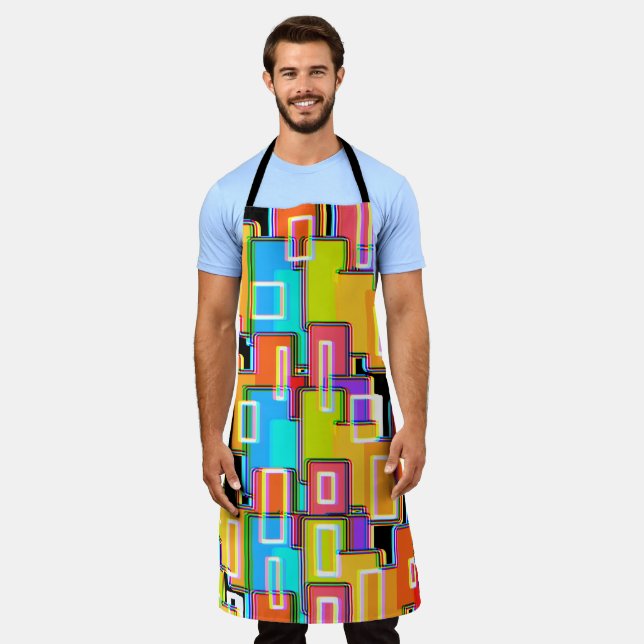 Rainbow Deco Home Living  Abstract   Apron (Worn)