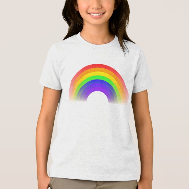 Rainbow Design-24967 Tri-Blend Shirt (Front)