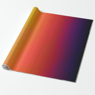 Rainbow Design Wrapping Paper