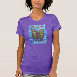 Rainbow Diabetes My Life My Choice Butterfly Shirt