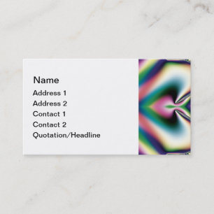 Rainbow Diamond Business Card