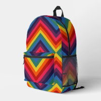 Rainbow Diamond Pattern