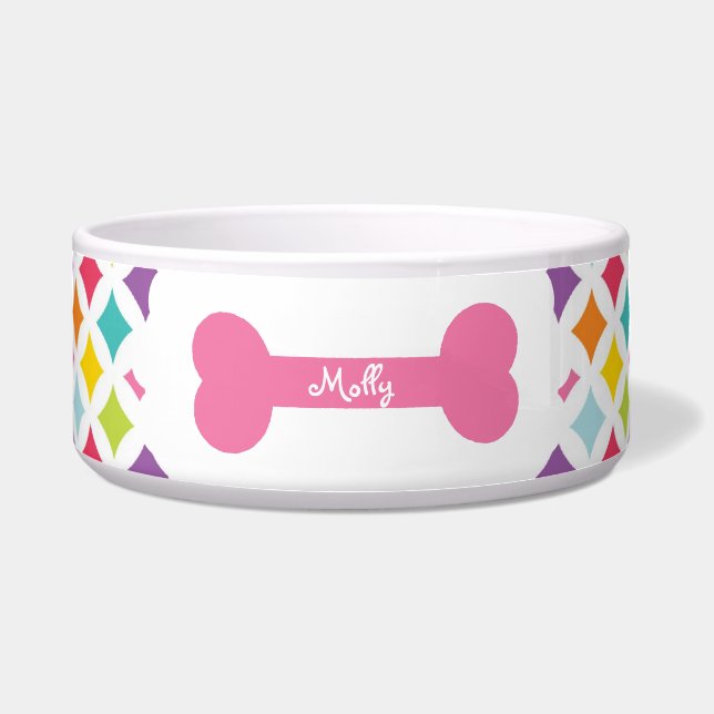 Rainbow Diamond Print Personalised (Front)