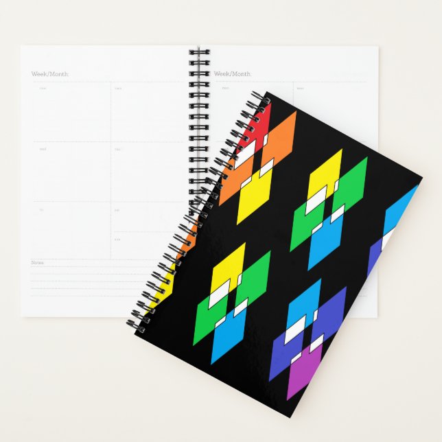 Rainbow Diamonds Planner (Display)