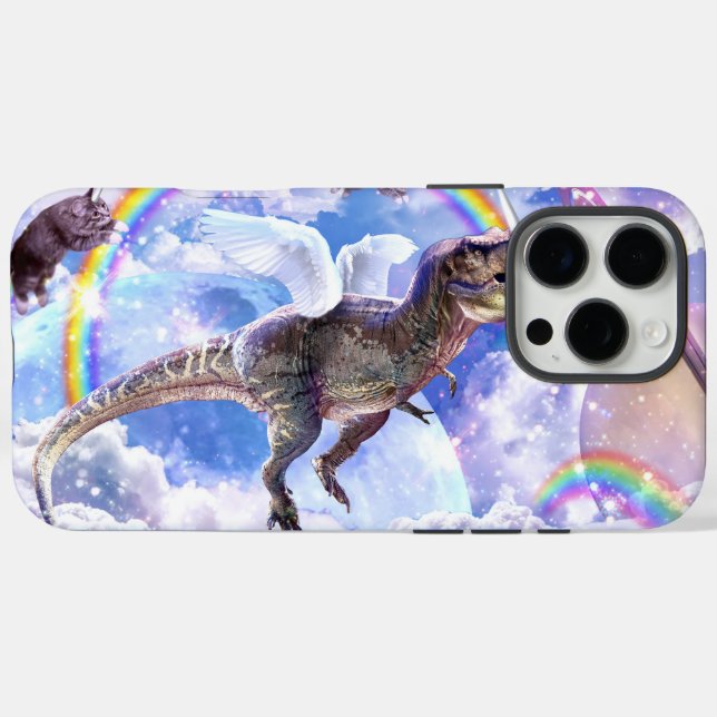 Rainbow dinosaur unicorn dinocorn                  Case-Mate iPhone case (Back (Horizontal))