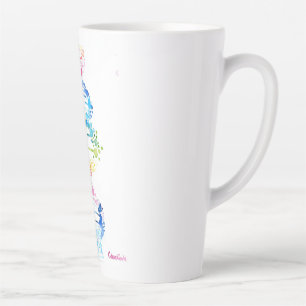 Rainbow DNA Latte Mug