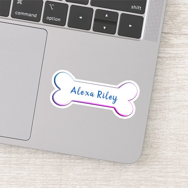 rainbow dog bone shape (Detail)