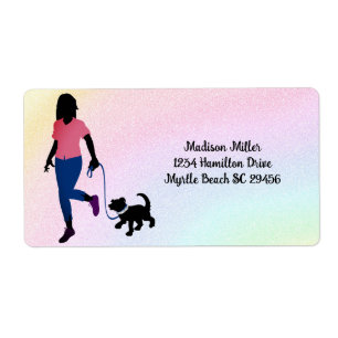 Rainbow Dog Walker/ Pet Sitter  Shipping