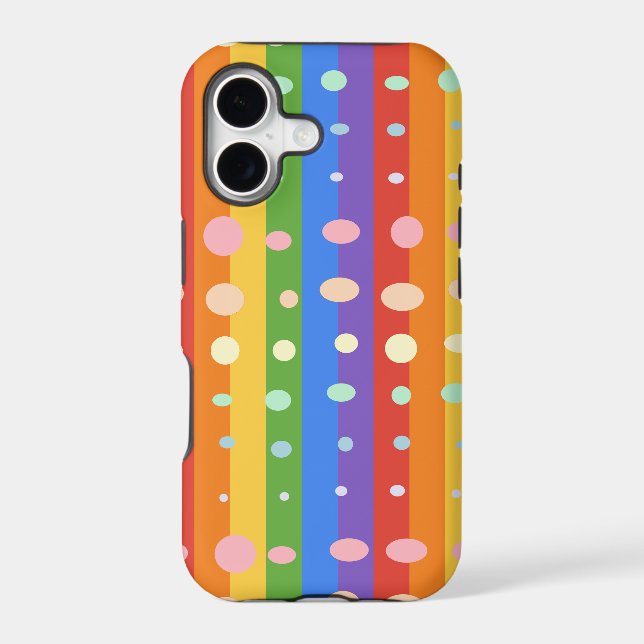 RAINBOW DOT STRIPES (Back)