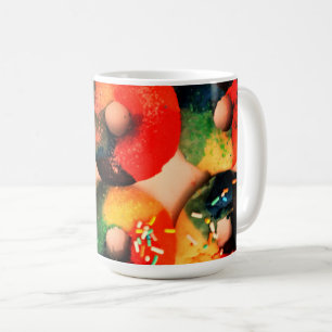 Rainbow Doughnuts Coffee Mug