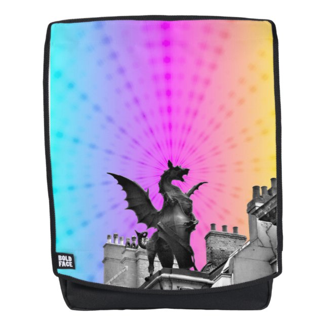 Rainbow Dragon Backpack (Front)