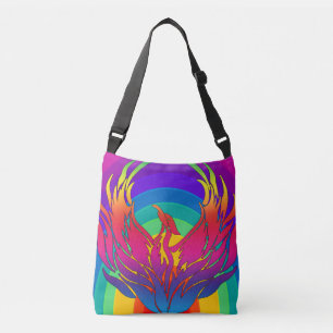 Rainbow Dragon   Crossbody Bag