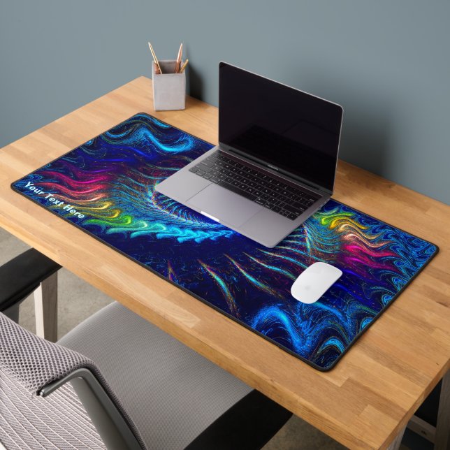 Rainbow Dragon Desk Mat (Office 2)