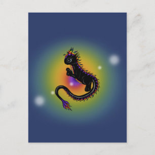 Rainbow Dragon Postcard