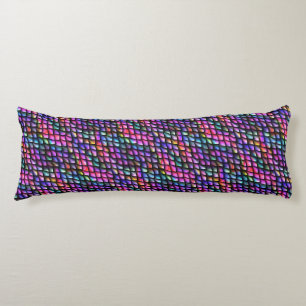 Rainbow Dragon Scales Body Pillow