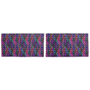 Rainbow Dragon Scales Pillowcases