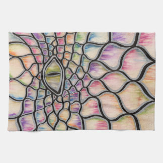 Rainbow Dragon Tea Towel