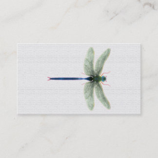 Rainbow Dragonfly Customisable Business Cards