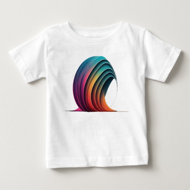 Rainbow Dreams Baby T-Shirt (Front)