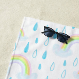Rainbow Dreams Beach Towel