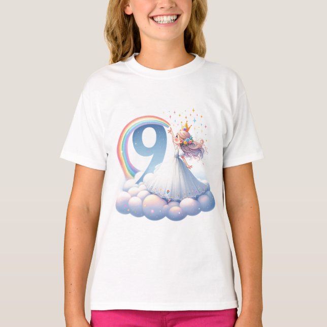 Rainbow Dreams: Celebrating Nine T-Shirt (Front)