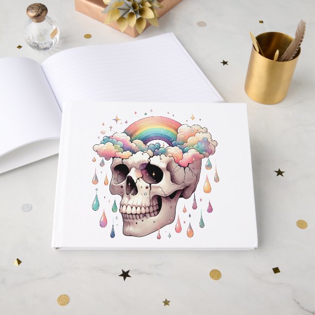 Rainbow Dreams Guestbook (Front Open)