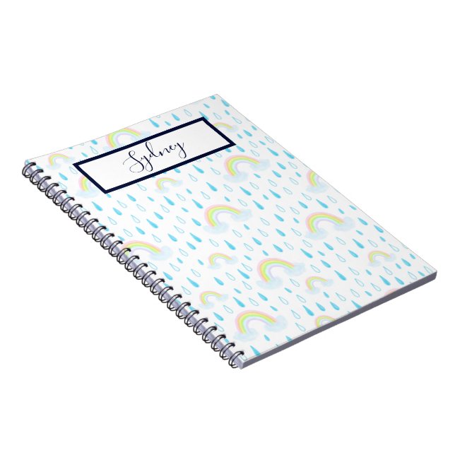 Rainbow Dreams Notebook (Right Side)