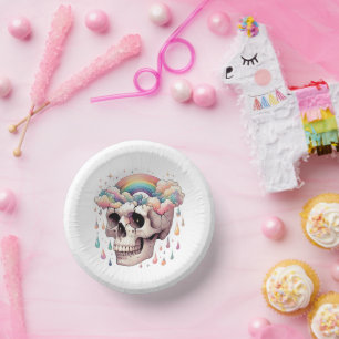 Rainbow Dreams Paper Bowls Plate