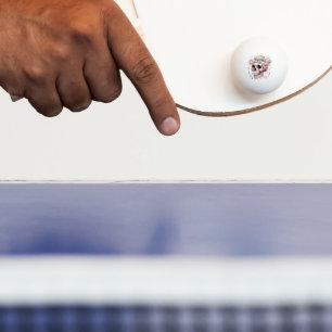 Rainbow Dreams Ping Pong Ball
