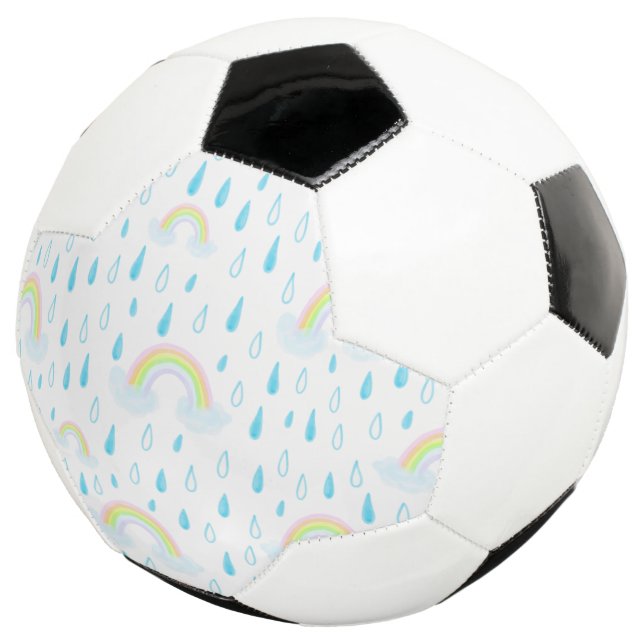 Rainbow Dreams Soccer Ball (Three Quarter)