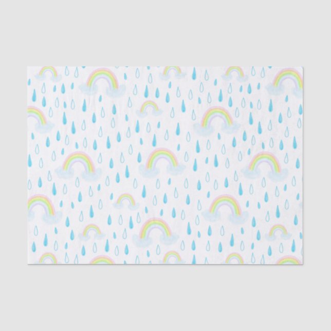 Rainbow Dreams Tissue Paper (Front)
