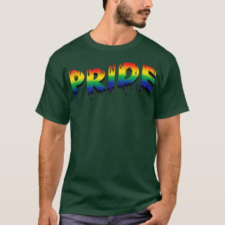 Rainbow Drip Pride Flag T-Shirt