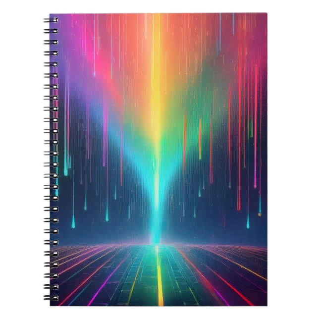 Rainbow Drip Trip Notebook (Front)