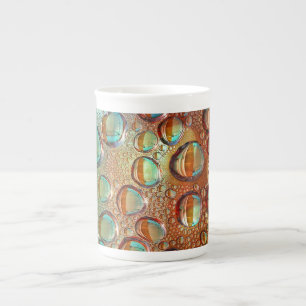 Rainbow Drops Bone China Mug