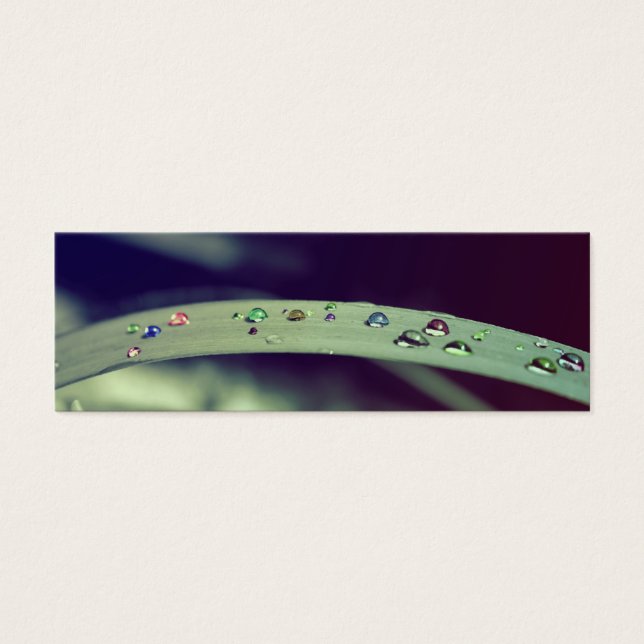 Rainbow Drops Bookmark (Front)